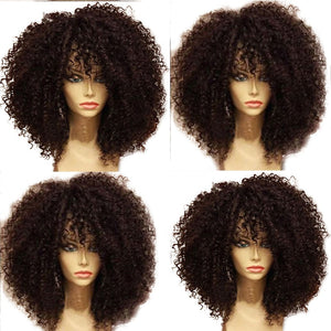 
                
                    Charger l&amp;#39;image dans la galerie, Kinky Curly Lace Front Human Hair Wigs
                
            